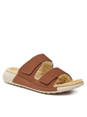 ECCO ECCO Klapki Cozmo Sandal W 21530302034 Brązowy