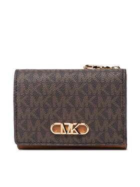 MICHAEL Michael Kors MICHAEL Michael Kors Mały Portfel Damski Parker 34F2G7PD8B Brązowy
