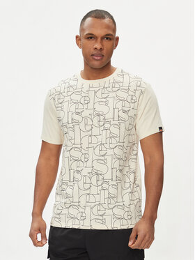 Ellesse Ellesse Tricou Gilliano SHV20113 Écru Regular Fit