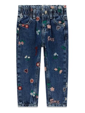 Guess Kids Guess Kids Spodnie materiałowe 178949 Kolorowy Regular Fit