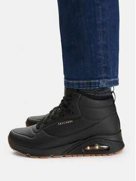 Skechers Skechers Sneakersy UNO HIGH 177097/BBK Černá