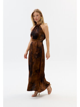 Mirons Mirons Sukienka wieczorowa Florence Brown Brązowy Regular Fit