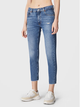 Boss Boss Jeansy 50481785 Modrá Straight Fit