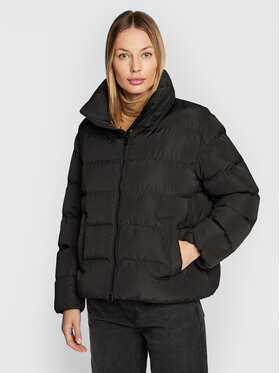 Geox Geox Pūkinė striukė Anylla W2628C-T2506 Juoda Regular Fit