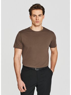 Pako Lorente Pako Lorente T-Shirt P26SF-TT-001 Brązowy Regular Fit