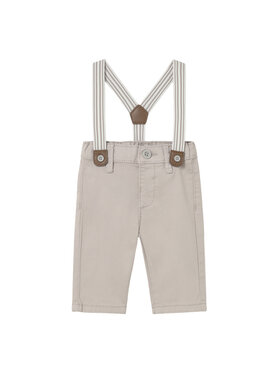 Mayoral Mayoral Текстилни панталони 1596 Бежов Regular Fit