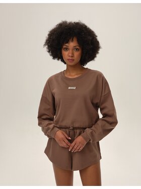 Esotiq Esotiq Bluza 42130 Beżowy Regular Fit