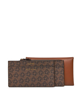 MICHAEL Michael Kors MICHAEL Michael Kors Etui na dokumenty Empire 34H3G8ED7L Brązowy