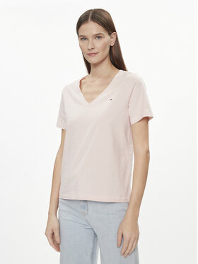 Tommy Hilfiger Tommy Hilfiger T-shirt Modern WW0WW39781 Ružičasta Regular Fit