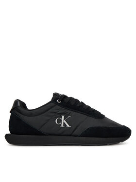 Calvin Klein Calvin Klein Сникърси Retro Runner Ess Mix Mat YM0YM01361 Черен