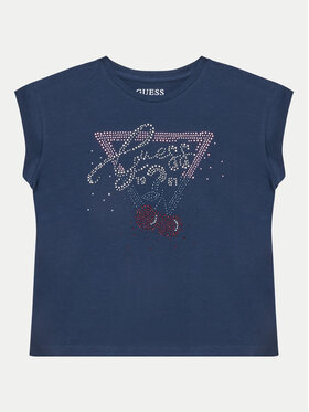 Guess Guess Футболка J5GI01 K6YW4 Cиній Boxy Fit