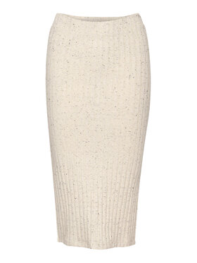 Saint Tropez Saint Tropez Midi szoknya 30512401 Fehér Slim Fit