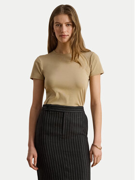 LAUREN RALPH LAUREN LAUREN RALPH LAUREN T-särk Alli 200807563053 Beež Regular Fit