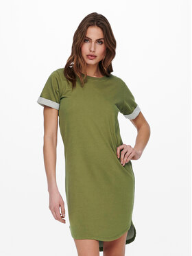 JDY JDY Kasdieninė suknelė Ivy 15174793 Žalia Regular Fit