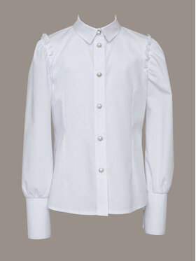 SLY SLY Koszula 4S-101 Biały Comfortable Fit