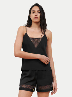 Chantelle Chantelle Maglietta del pigiama C11V10 Nero Regular Fit