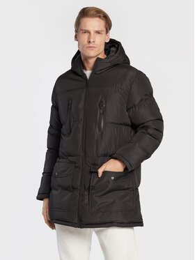 Brave Soul Brave Soul Kurtka zimowa MJK-OAKWOOD Czarny Regular Fit