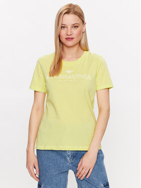 Aeronautica Militare Aeronautica Militare Тишърт 231TS2105DJ510 Жълт Regular Fit