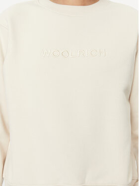 Woolrich Jopa Logo CFWWSW0115FRUT3164 Écru Relaxed Fit