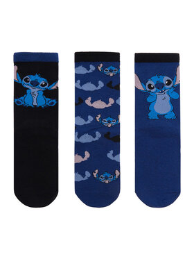 Disney Classics Disney Classics Șosete lungi CEO-ACCCS-AW25-219DCLS(3-PACK) Negru