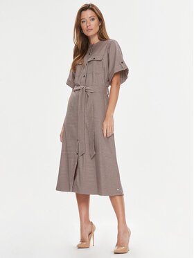 Tommy Hilfiger Tommy Hilfiger Haljina košulja WW0WW40848 Šarena Regular Fit