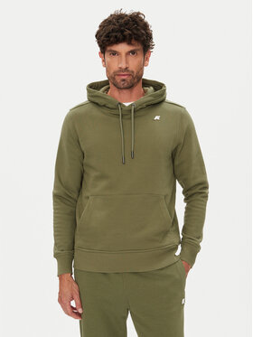 K-Way K-Way Μπλούζα Barnie K31365W Πράσινο Regular Fit
