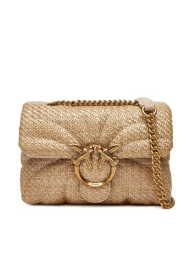 PINKO PINKO Дамска чанта Love Puff Mini PE 25 PLTT 100039 A2C8 Бежов