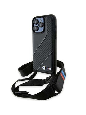 BMW Motorsport BMW Motorsport Etui na telefon Apple iPhone 15 Pro Max Czarny