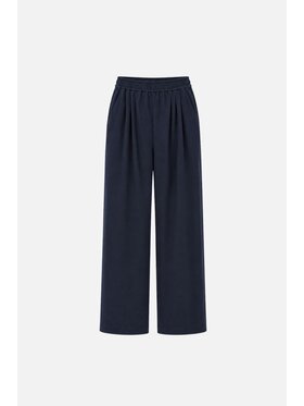 PINKO PINKO Spodnie materiałowe Ramona Pantalone Granatowy Wide Leg