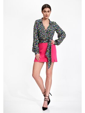 FIGL FIGL Spódnica mini M866 Różowy Bodycon Fit