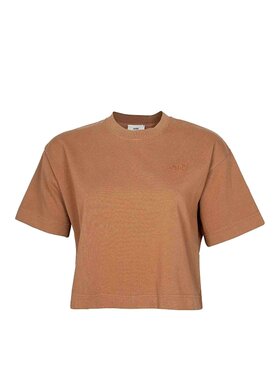 Autry Autry T-Shirt TSPWI8ON Καφέ Regular Fit