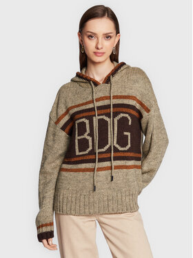 BDG Urban Outfitters BDG Urban Outfitters Sweter 75438135 Beżowy Regular Fit