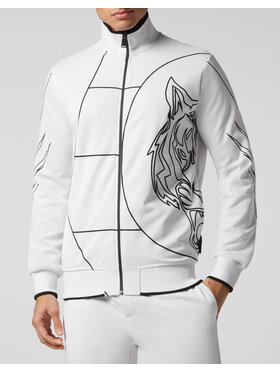Plein Sport Plein Sport Komplet top i spodnie 3231 Biały Regular Fit