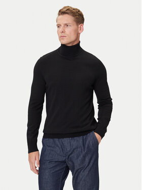 Marc O'Polo Denim Marc O'Polo Denim Rollkragenpullover 5000007221 Schwarz Regular Fit