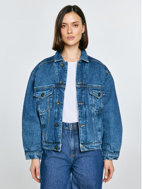 BIG STAR BIG STAR Kurtka jeansowa AUTHENTIC JACKET Granatowy Comfort Fit