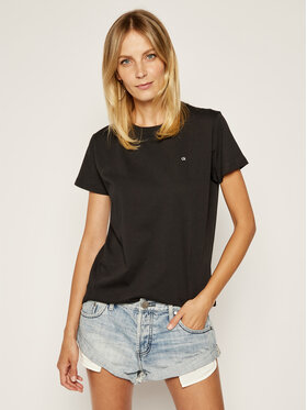 Calvin Klein Calvin Klein T-Shirt K20K201370 Czarny Regular Fit