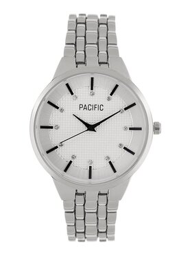 Pacific Pacific Zegarek Pacific-PC00546 Srebrny