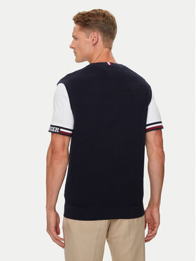 Tommy Hilfiger Džemper MW0MW35473 Tamnoplava Regular Fit