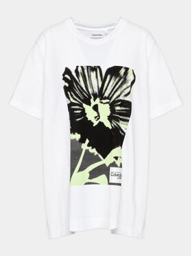 Calvin Klein Curve Calvin Klein Curve T-shirt K20K205640 Bijela Regular Fit