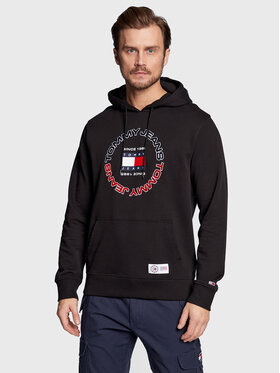 Tommy Jeans Tommy Jeans Mikina DM0DM15686 Čierna Regular Fit