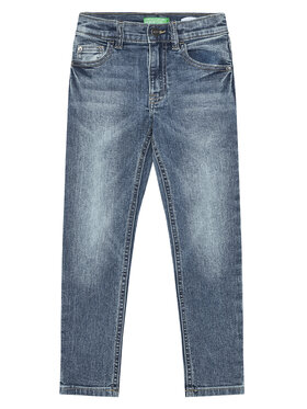 United Colors Of Benetton United Colors Of Benetton Jeansy 4PORCE00K Tmavomodrá Skinny Fit