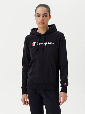 Champion Champion Majica dugih rukava 118097 Crna Slim Fit