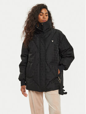 Guess Guess Зимова куртка V4BL01 WGLW2 Чорний Regular Fit