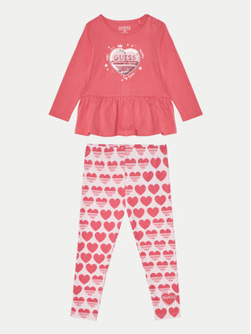 Guess Guess Dječji set A5RG05 K6YW4 Ružičasta Regular Fit