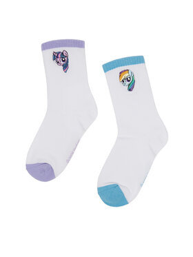 My Little Pony My Little Pony Lange Socken CEO-ACCCS-SS26-309MLP(2-PACK) Weiß