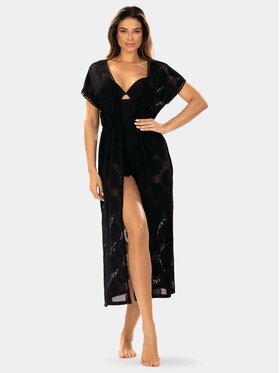 Feba Feba Vestito da spiaggia F120A-509H Nero