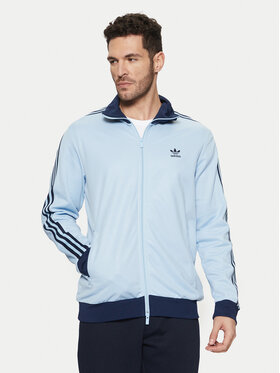 adidas adidas Bluză adicolor Classics Beckenbauer JP2521 Albastru celest Slim Fit