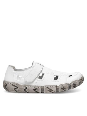 Rieker Rieker Halbschuhe L0362-80 Weiß