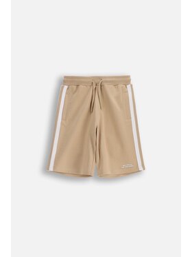 Coccodrillo Coccodrillo Szorty materiałowe WC6120504IBJ-002 Beżowy Regular Fit