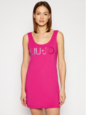 Liu Jo Beachwear Liu Jo Beachwear Φόρεμα καλοκαιρινό VA1060 J5003 Ροζ Regular Fit